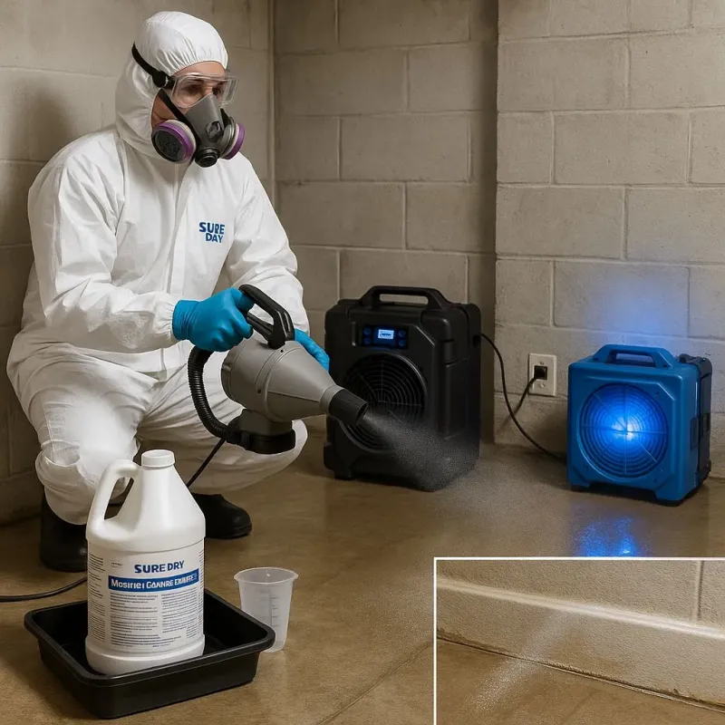 Sanitization and Odor Removal process in Rush Springs, OK