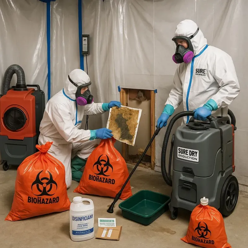 Contaminated Water Handling Protocols process in Rush Springs, OK