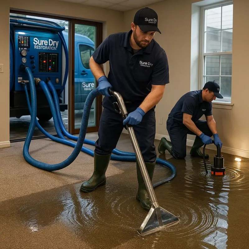 Water Extraction and Removal process in Rush Springs, OK